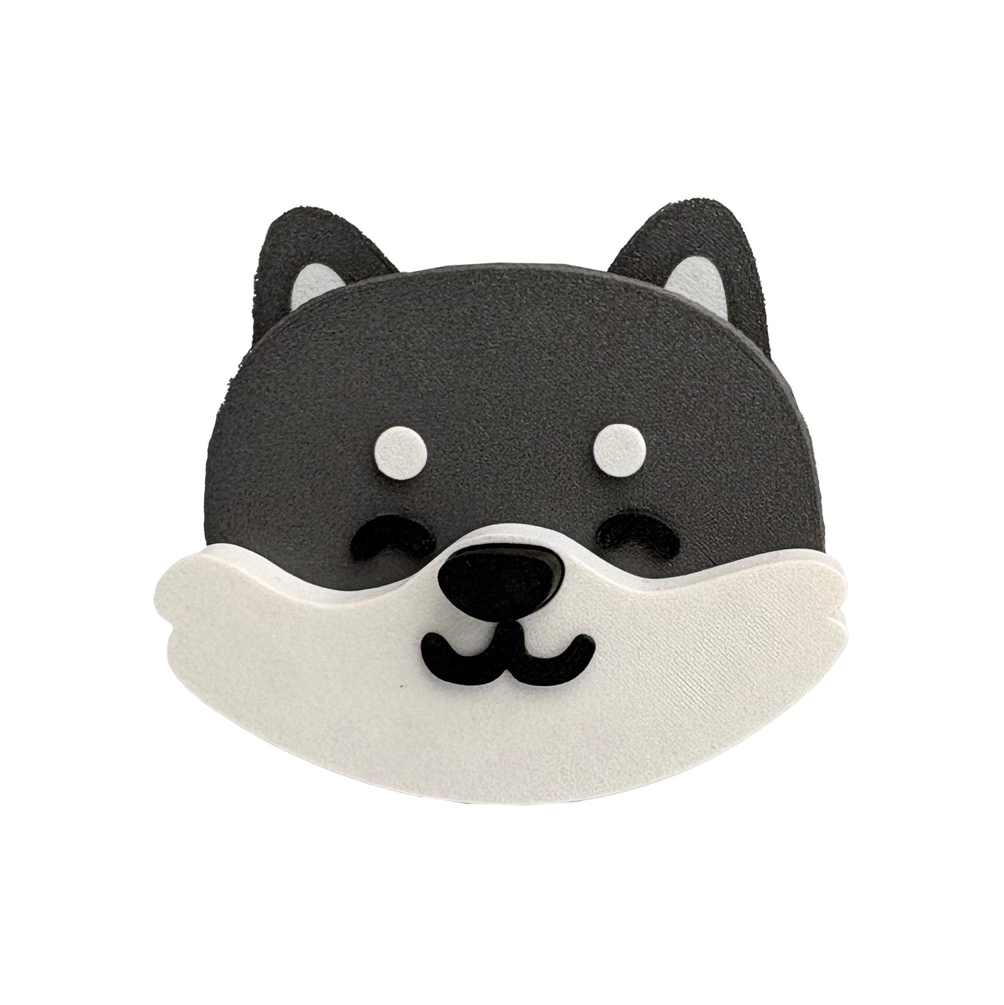Shiba Inu Nose-Press Fridge Magnet & Ornament