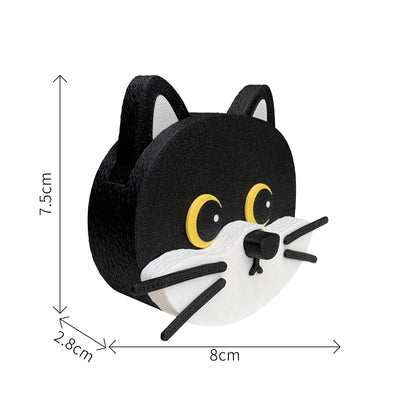 Kitten Nose-Press Fridge Magnet & Ornament