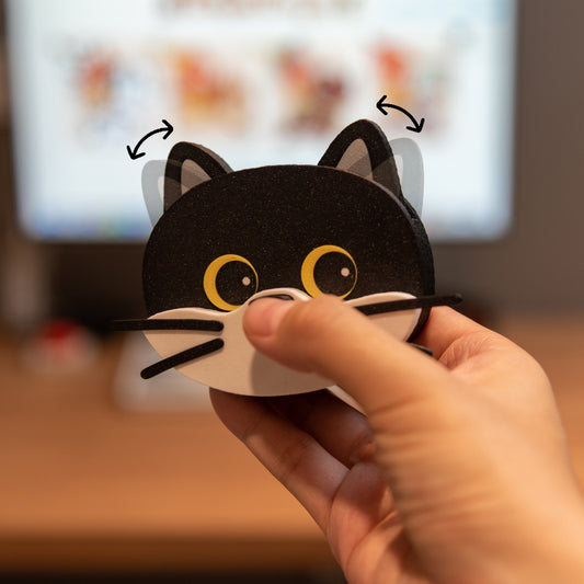 Kitten Nose-Press Fridge Magnet & Ornament