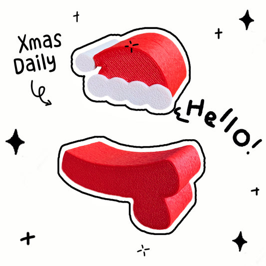 Magnetic Christmas Hat & Scarf Accessories